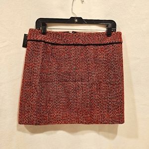 The Limited | Size 8 Knitted Skirt Red, Black
